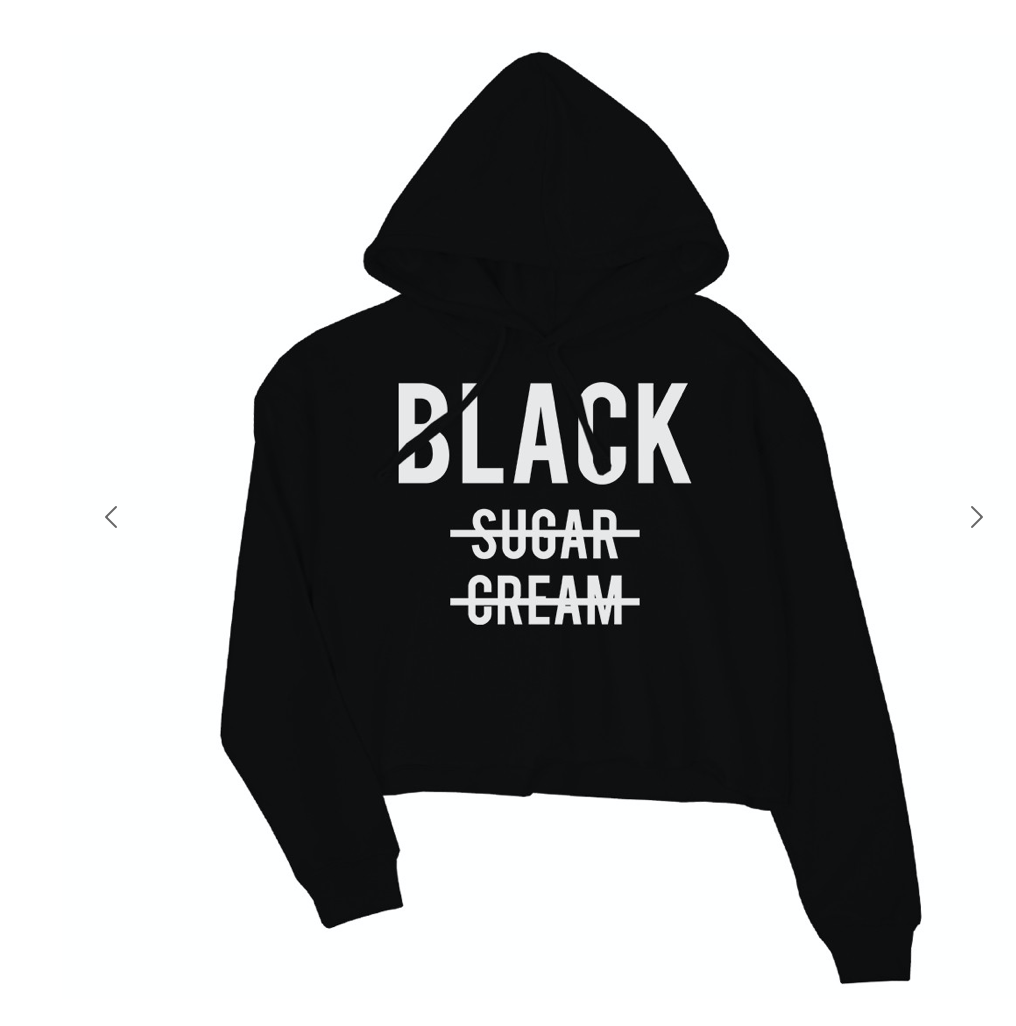 Black Sugar Cream Hoodie